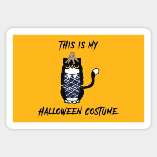 This is my Halloween Costume [Weds Addams] Sticker
